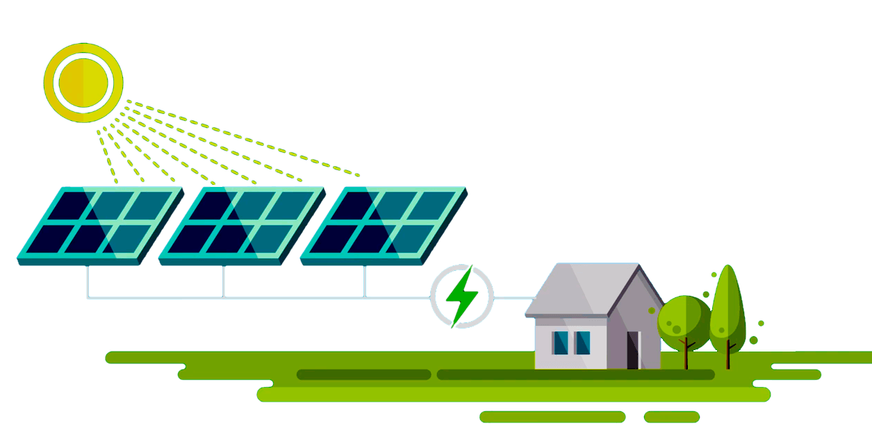 Solar Panel Installation Drawing