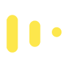 yellow small wave brand icon