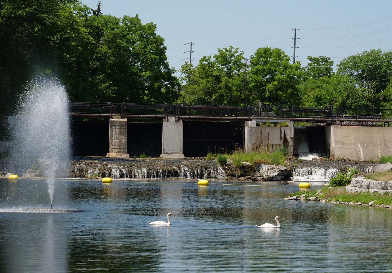 Gananoque falls