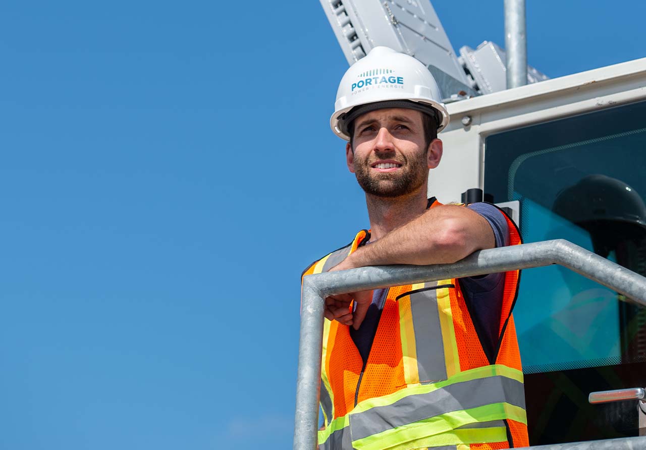 Image 1 Portage Power Employee